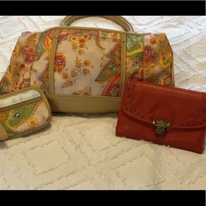 TYLER RODAN BAG, COORDINATED WALLET & COIN PURSE